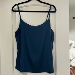 LOFT Scallop Trim Cami Top